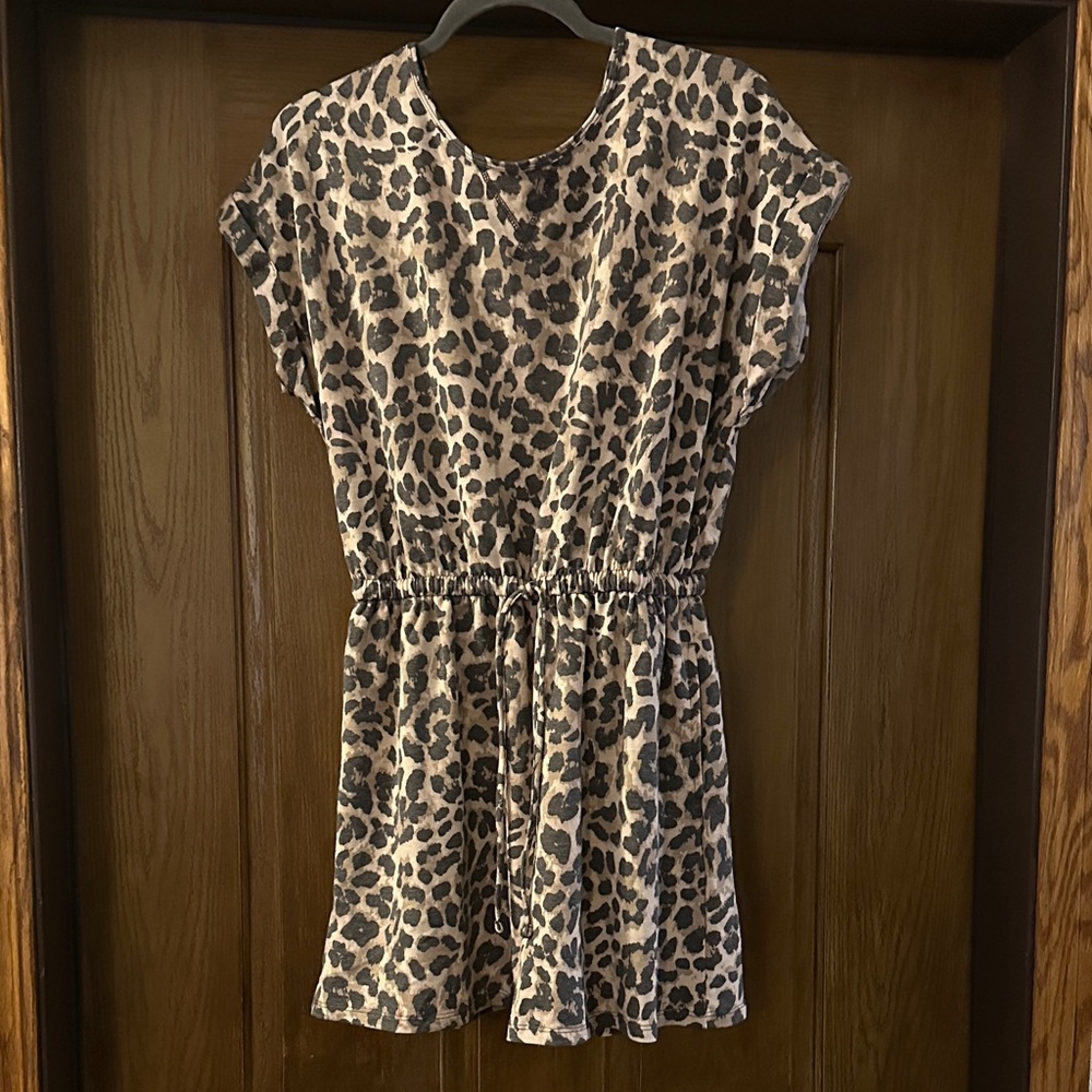24/7 by MAURICES Leopard Print Romper